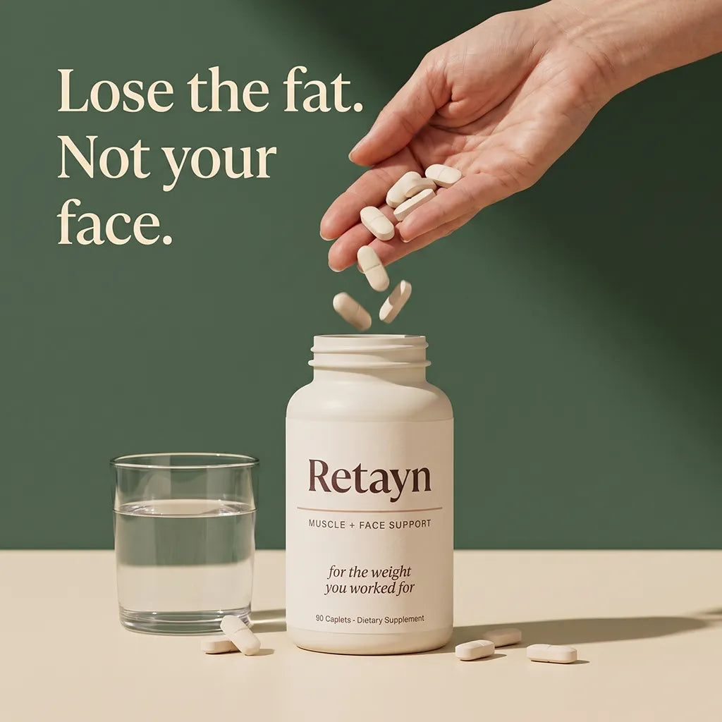 Retayn — Muscle + Face Support for Women on GLP-1s