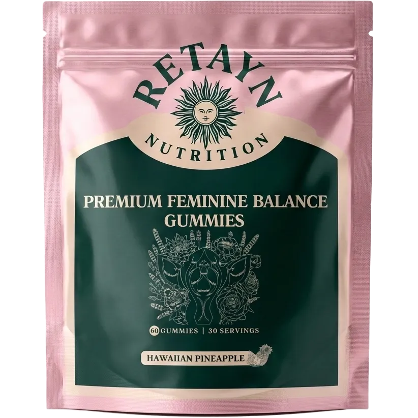 Retayn Bloom - Feminine Balance Gummies Hawaiian Pineapple