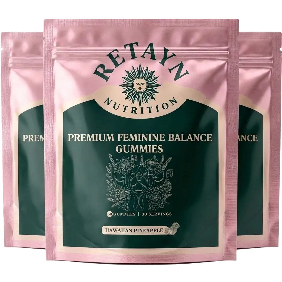 Retayn Bloom - Feminine Balance Gummies Hawaiian Pineapple