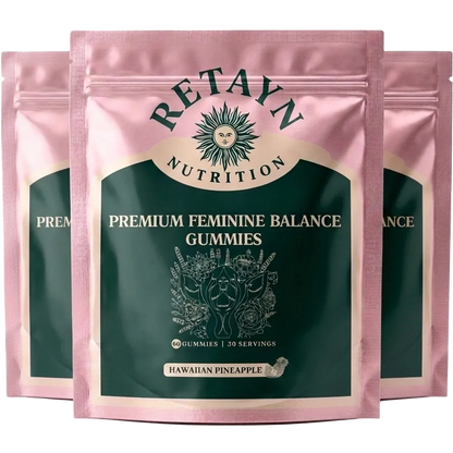 Retayn Bloom - Feminine Balance Gummies Hawaiian Pineapple